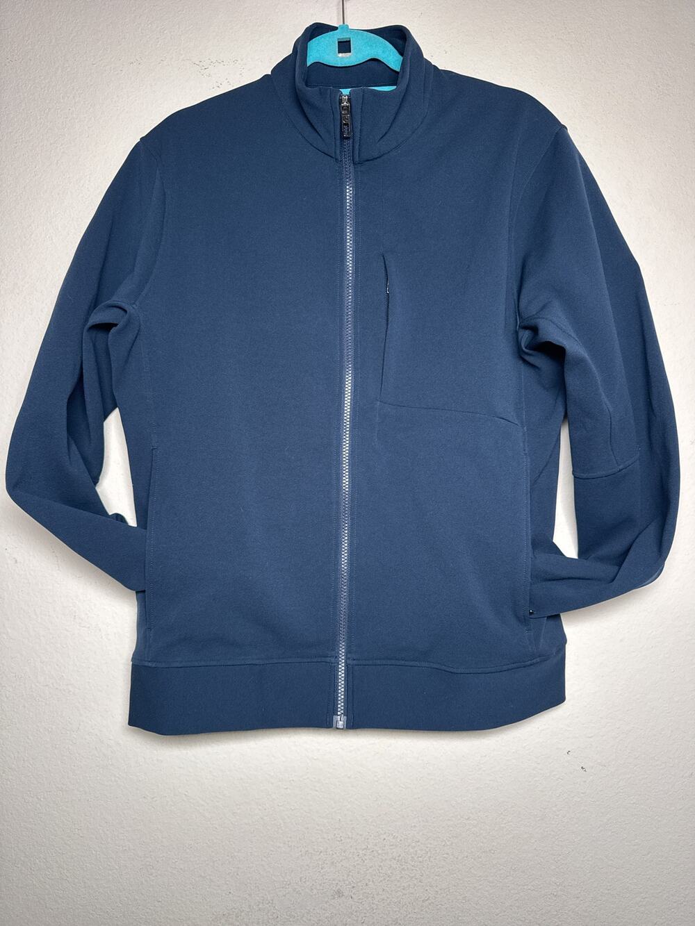 Lululemon Sojourn True Navy Men’s Navy Full Zip Performance Jacket Size L